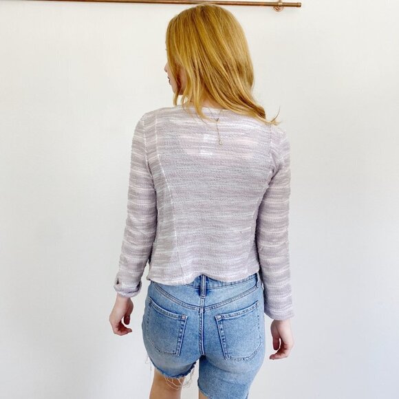 Anthropologie Dolan Left Coast Collection Tweed Jacket 8 - Picture 2 of 3